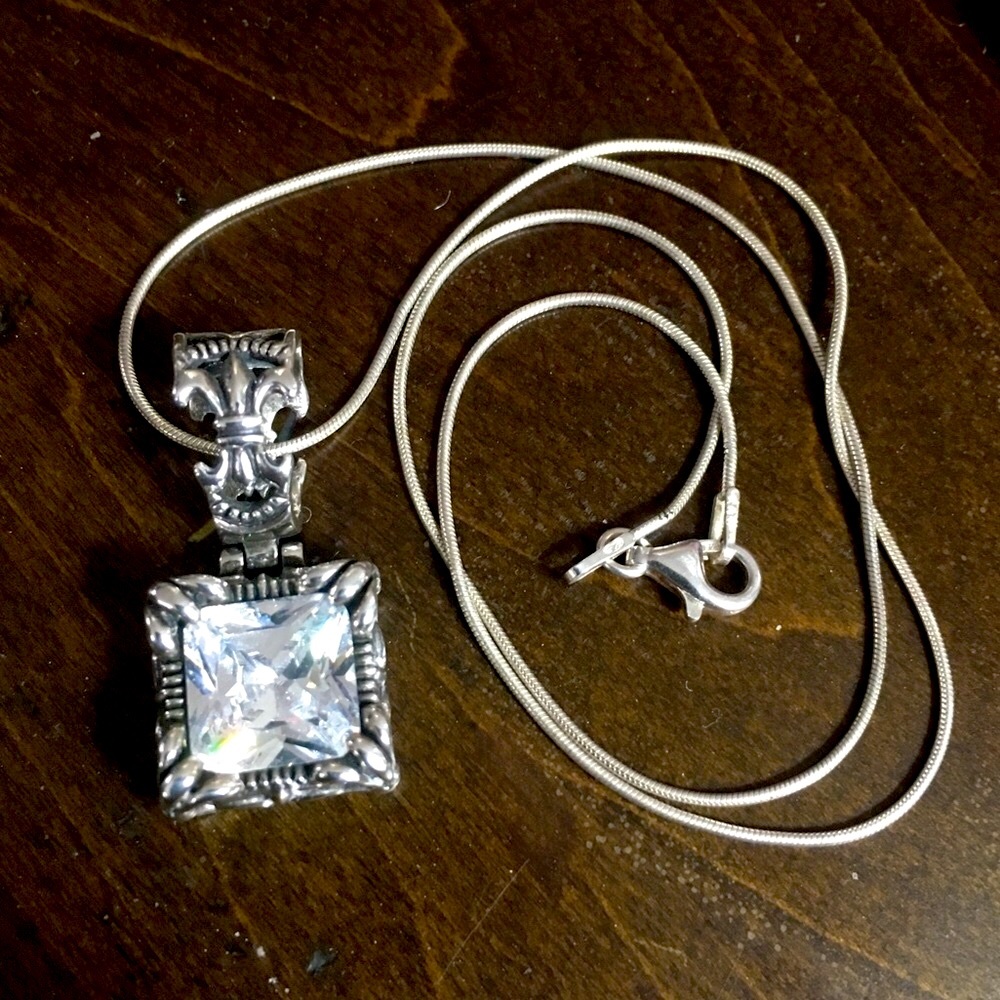 SILPADA Uptown Cubic Zirconia Necklace - Picture 14 of 14